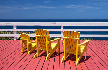 Redwood Decking in Cerritos