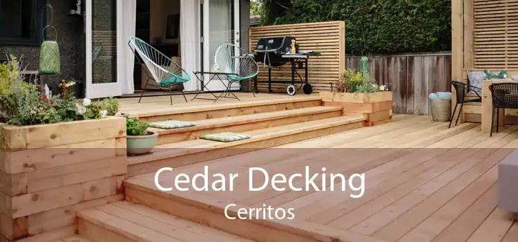 Cedar Decking Cerritos