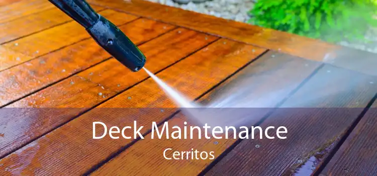 Deck Maintenance Cerritos