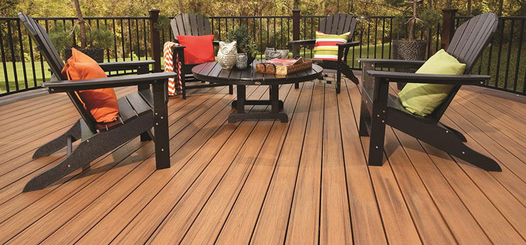 Black TREX Decking in Cerritos, CA