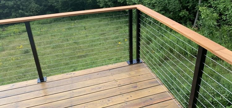 Installing Deck Cable Railing in Cerritos, CA