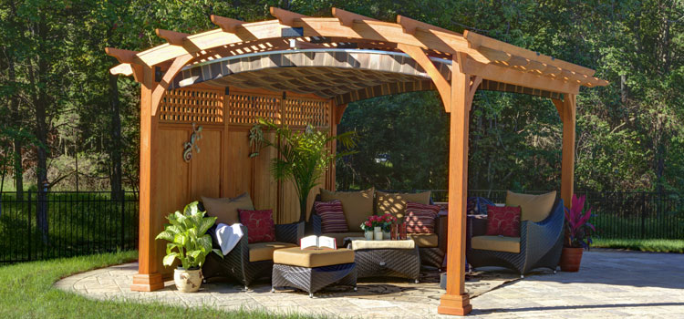 Modern Wood Pergola Installation in Cerritos, CA